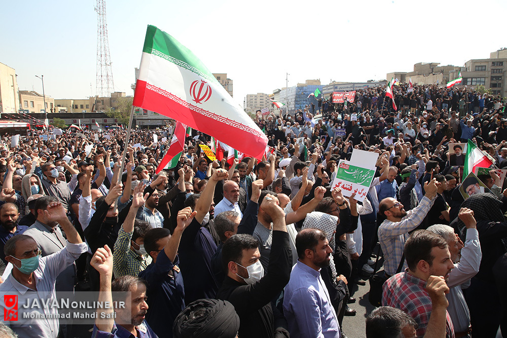 راهپیمایی مردم ایران علیه آشوب، ناامنی و حرکات هنجار شکن اخیر