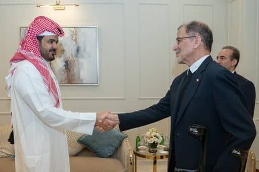 دیدار محمود خسروی وفا با رئیس کمیته ملی المپیک قطر