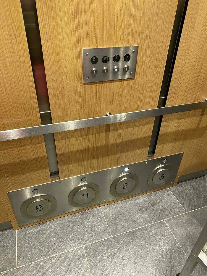 یک راهکار برای حذف آلودگی صفحه کلید آسانسور! عکس)