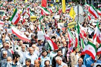 راهپیمایی تهرانی‌ها در حمایت از «وعده صادق»
