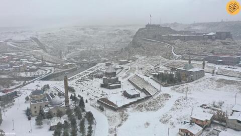 بارش سنگین برف در ترکیه