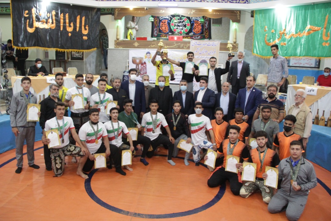 گزارش تصویری + مسابقات مهارت های فردی ورزش های زورخانه ای قهرمانی جوانان کشور - البرز